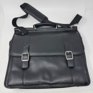 Samsonite Black Messenger Briefcase Bag Laptop Office Travel